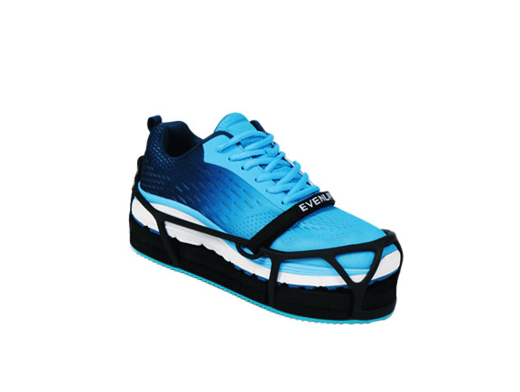 Even Up Brace, a sort of cushion to level foot when wearing a brace on the other leg.